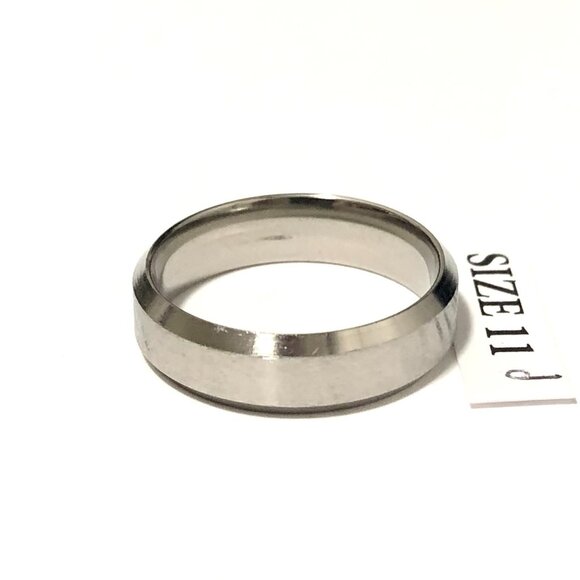 Silver Tone Ring, Size 11 - Picture 1 of 4
